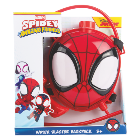 ZAINO CON PISTOLA AD ACQUA SPIDERMAN/STITCH