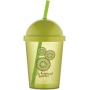 BICCHIERE CON CANNUCCIA VERDE