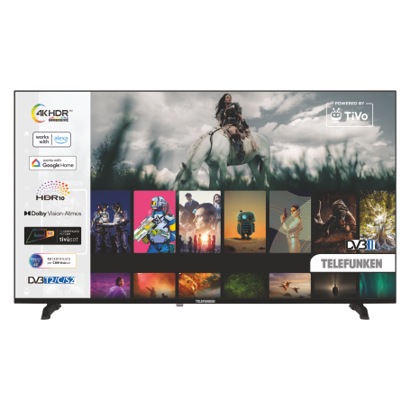 TELEFUNKEN TE43900B57U2P SMART TV 43'' 4K UHD