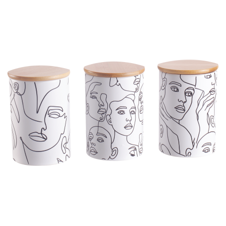 SET BARATTOLI  3 PEZZI