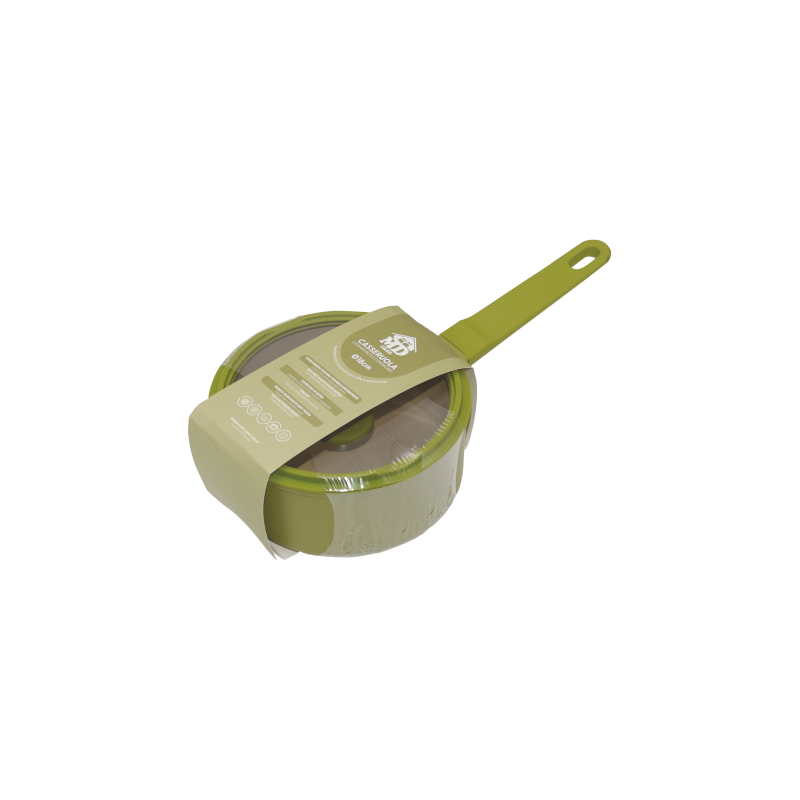 CASSERUOLA CON COPERCHIO 18CM