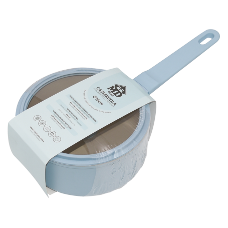 CASSERUOLA CON COPERCHIO 18CM