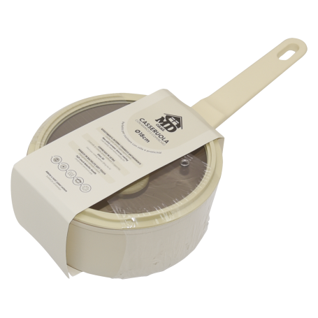 CASSERUOLA CON COPERCHIO 18CM