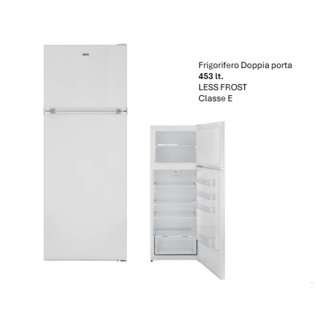 AKFR453V - FRIGORIFERO DOPPIA PORTA 453 LT