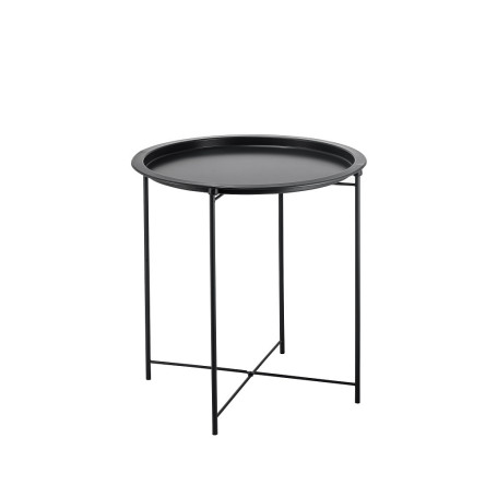 TAVOLINO PIEGHEVOLE CON VASSOIO 47X47X50,5 CM