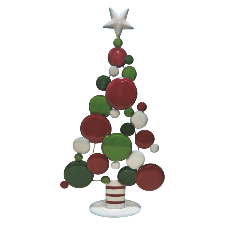 DECORO ALBERO DI NATALE LATTA 92CM