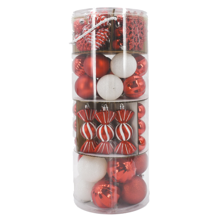 DECORAZIONI NATALIZIE 100PZ