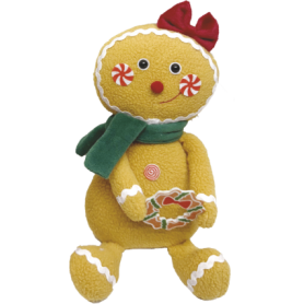DECORO OMINO MARZAPANE SEDUTO