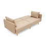 DIVANO LETTO 2 POSTI BEIGE