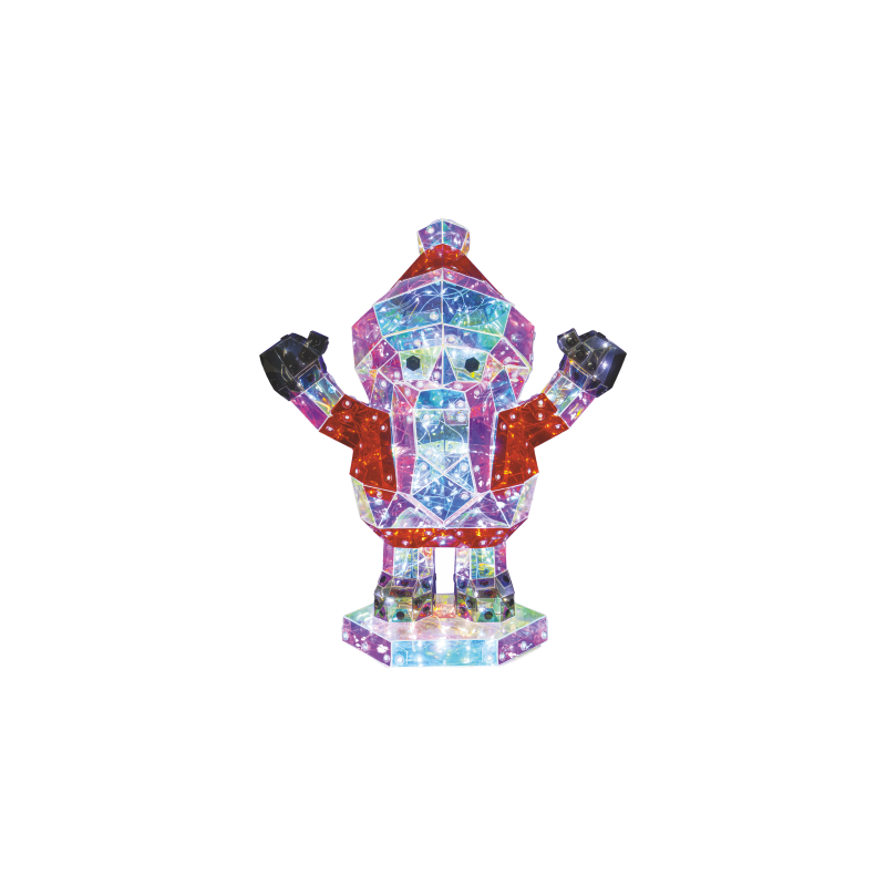 LUCI NATALIZIE IN PLASTICA