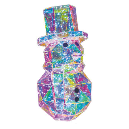 LUCI NATALIZIE IN PLASTICA