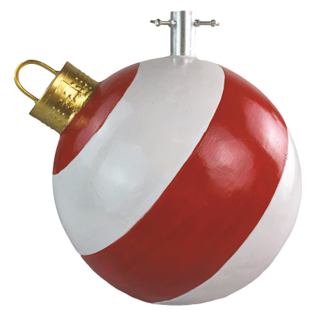 BASE PER ALBERO DI NATLE XMAS BALL ROSSO
