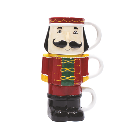 SET TAZZE SCHIACCIANOCI 3PZ