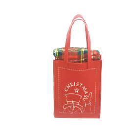 PLAID NATALE IN BAG 120X150 cm