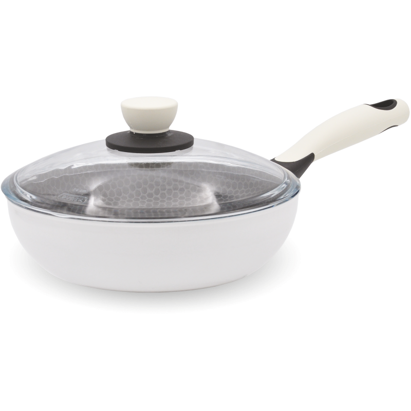 ACCADEMIA MUGNANO PADELLA ALTA NIDO D'APE 28CM BIANCO