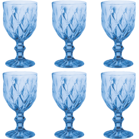 MD CASA SET CALICI IN VETRO 6PZ 350ml