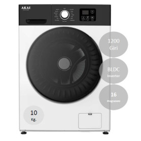 AKAI AQUA10125A30-W LAVATRICE 10KG 1200GIRI