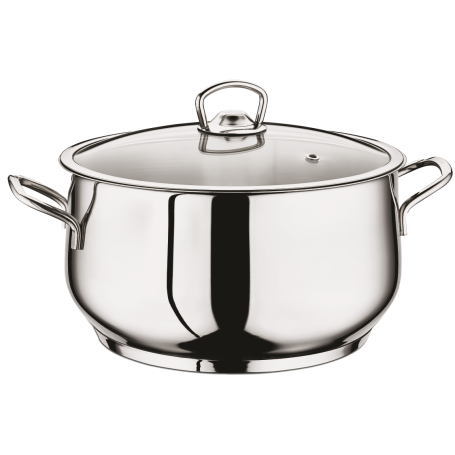 MD CASA CASSERUOLA CON COPERCHIO 22CM
