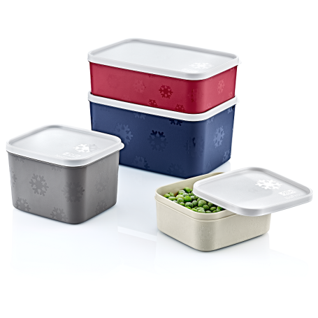MD CASA CONTENITORI FREEZER BOX SET 4PZ