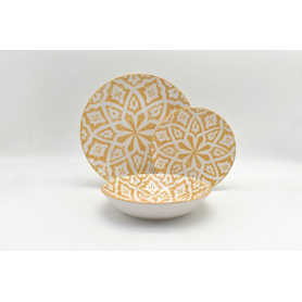 MD CASA - MODELLO SAHARA PIATTI 18PZ