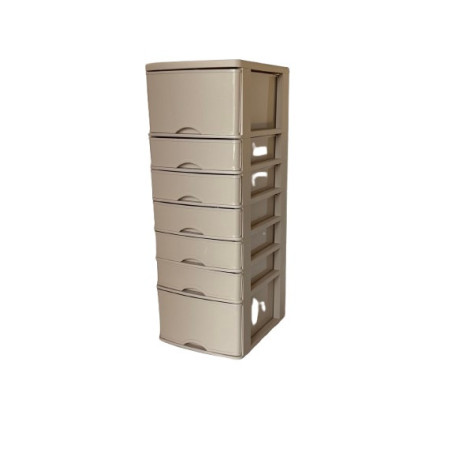 MD CASA CASSETTIERA 7 CASSETTI CREMA