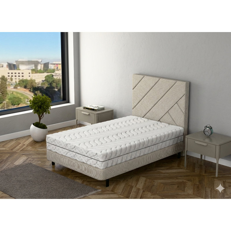 MATERASSO EASY PIAZZA E MEZZO 120X190CM