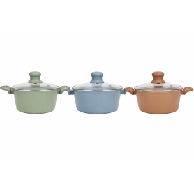 MD CASA CASSERUOLA CON COPERCHIO 24CM