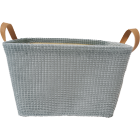 MD CASA CESTA VELVET 36x24x22CM