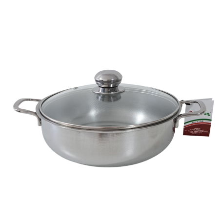 CASSERUOLA IN ACCIAIO 24CM
