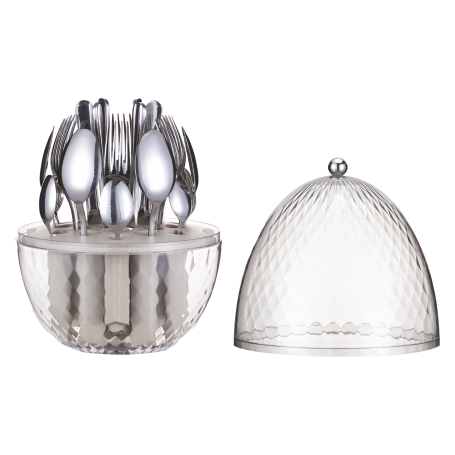 MD CASA OVETTO GIREVOLE CON 24 POSATE