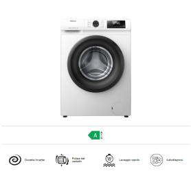 HISENSE WFQA9014EVJM LAVATRICE 9KG 1400 RPM