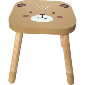 PICCOLINO BABY - SGABELLO IN LEGNO PER BAMBINI