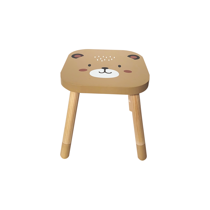 PICCOLINO BABY - SGABELLO IN LEGNO PER BAMBINI