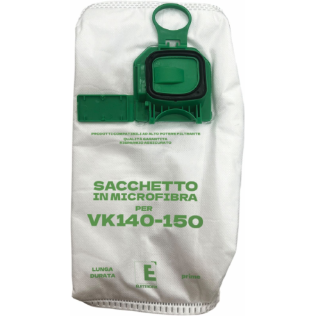 ELETTROFIX SACCHETTI ASPIRAPOLVERE FOLLETTO VK 140-150 6PZ