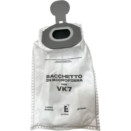 ELETTROFIX SACCHETTI ASPIRAPOLVERE FOLLETTO VK7