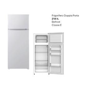 AKAI AKFR258S FRIGORIFERO DOPPIA PORTA 218LT