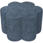 MD CASA POUF MARGHERITA BLU