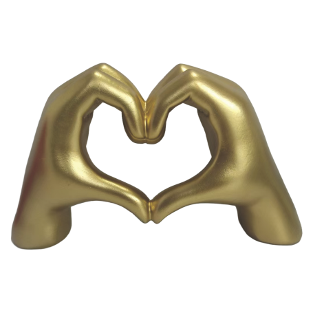 SCULTURA CUORE 24.5x8x14CM