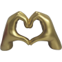 SCULTURA CUORE 24.5x8x14CM