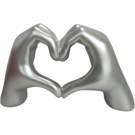 SCULTURA CUORE 24.5x8x14CM