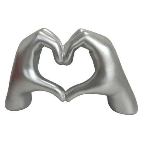 SCULTURA CUORE 24.5x8x14CM