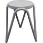 SGABELLO PLASTICA 27X27X45.5CM