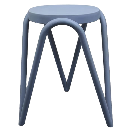 SGABELLO PLASTICA 27X27X45.5CM