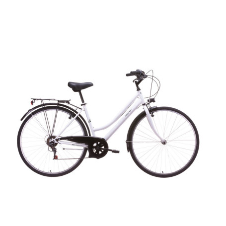 DENVER BIKE BICICLETTA TREKKING 28'' ACCIAIO DONNA - MD WebStore