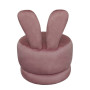 MD CASA POLTRONA RABBIT ROSA