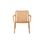 MD GARDEN - SEDIA CON BRACCIOLI GIALLA
