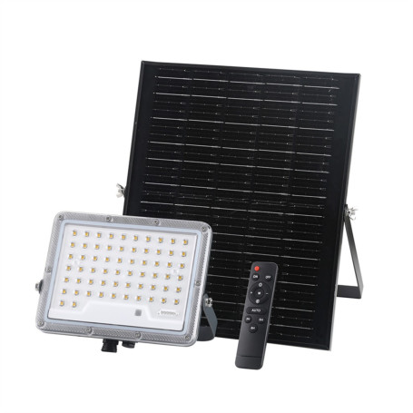 PROIETTORE SOLARE 1200LM CON TELECOMADO