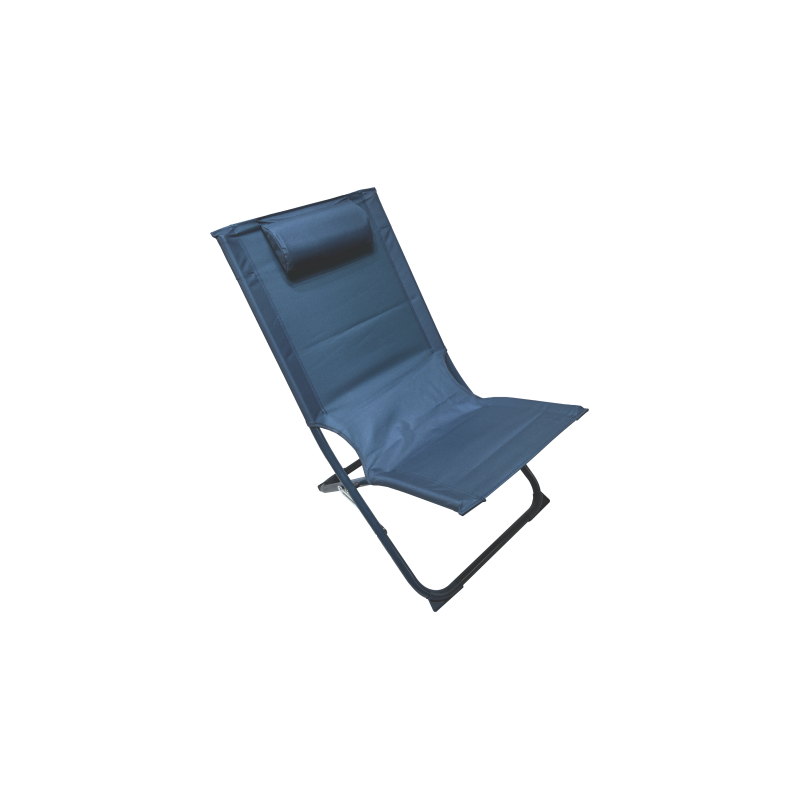 SEDIA BASSA PIEGHEVOLE BLU