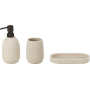 SET BAGNO 3PZ MODELLO EFFETTO TESSUTO
