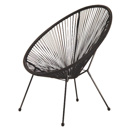 MD CASA SEDIA ROUND RING NERO